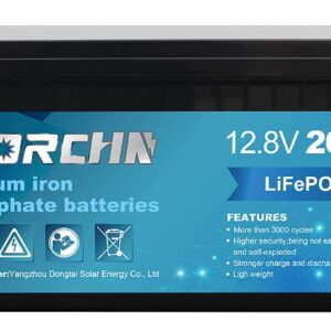 Torchin Lithium Iron Phosphate Battery 12.8V 200ah