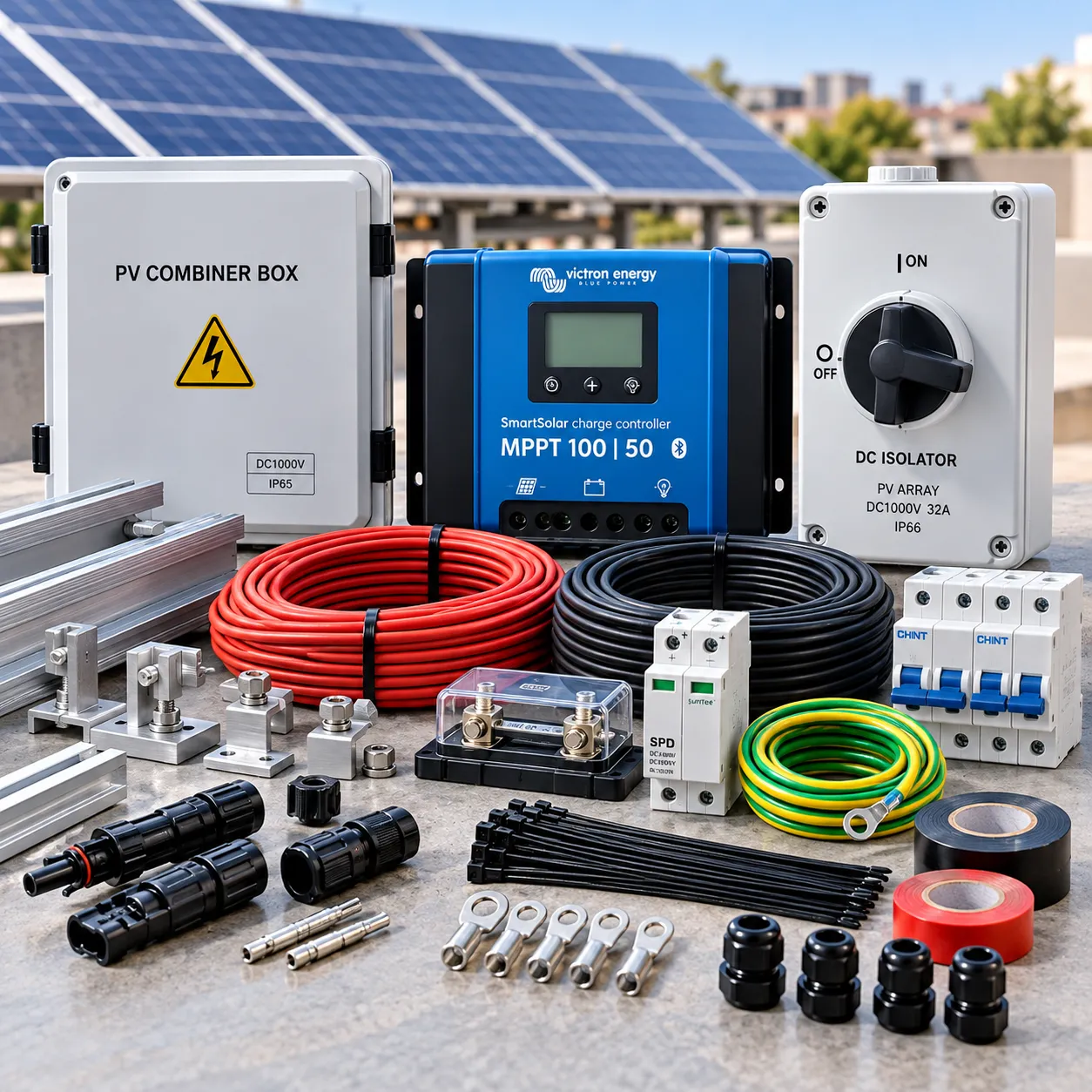 Solar accessories