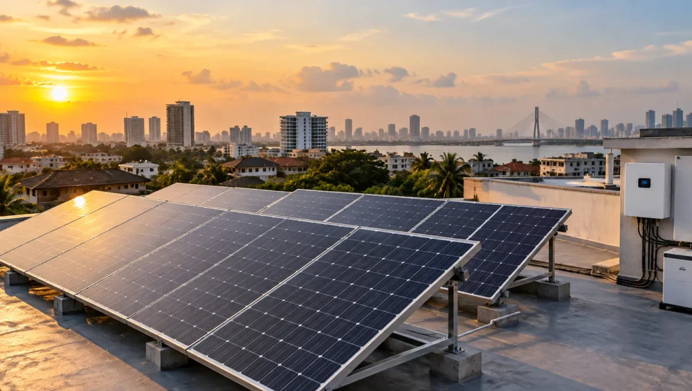 solar panels in Lagos